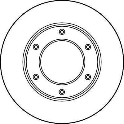 TRW DF3027 - Brake Disc autospares.lv