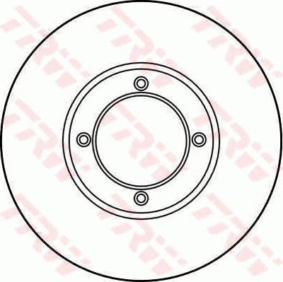 TRW DF3110 - Brake Disc autospares.lv