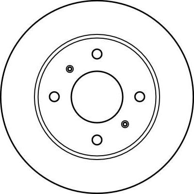 TRW DF2591 - Brake Disc autospares.lv