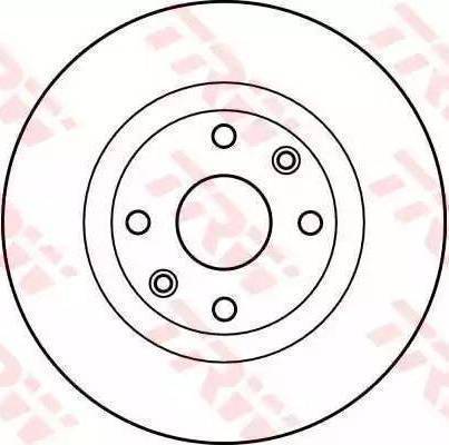 RIDER RD.3325.DF2586 - Brake Disc autospares.lv