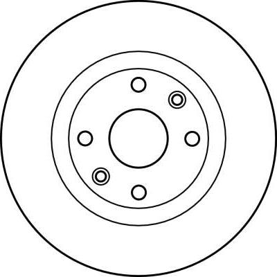 TRW DF2586 - Brake Disc autospares.lv