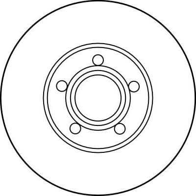 TRW DF2652 - Brake Disc autospares.lv