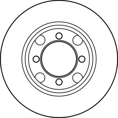 TRW DF2607 - Brake Disc autospares.lv