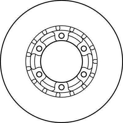 TRW DF2634 - Brake Disc autospares.lv