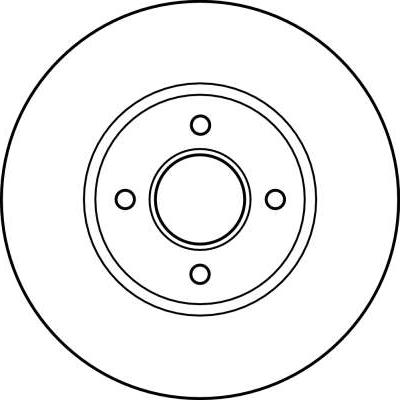 TRW DF2630 - Brake Disc autospares.lv