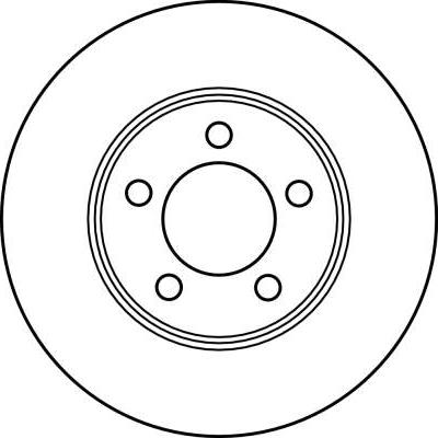 TRW DF2624 - Brake Disc autospares.lv