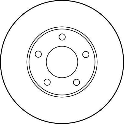 TRW DF2678 - Brake Disc autospares.lv