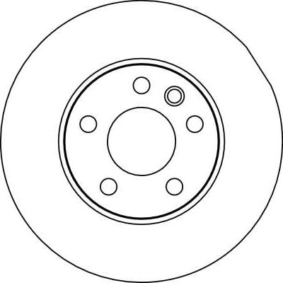 TRW DF2810 - Brake Disc autospares.lv