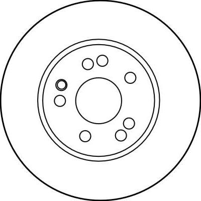 TRW DF2749 - Brake Disc autospares.lv