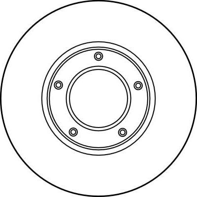 TRW DF2745 - Brake Disc autospares.lv