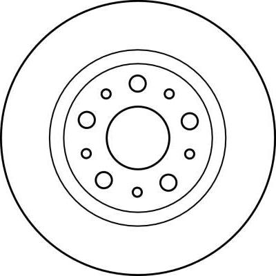 TRW DF2762 - Brake Disc autospares.lv