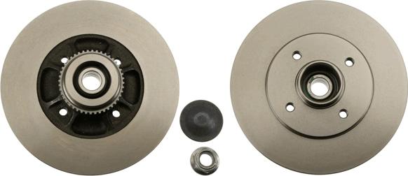 TRW DF2706BS - Brake Disc autospares.lv