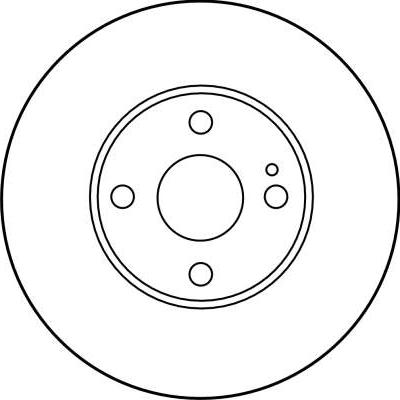 TRW DF2702 - Brake Disc autospares.lv