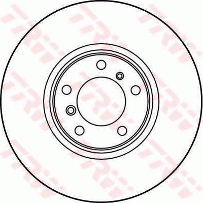 TRW DF2770 - Brake Disc autospares.lv