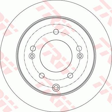 TRW DF7819 - Brake Disc autospares.lv