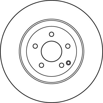 TRW DF7351S - Brake Disc autospares.lv