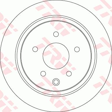 TRW DF7369 - Brake Disc autospares.lv