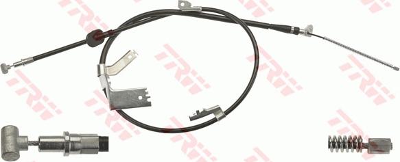 TRW GCH641 - Cable, parking brake autospares.lv