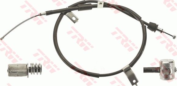 TRW GCH670 - Cable, parking brake autospares.lv