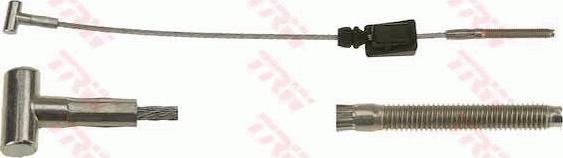 TRW GCH1915 - Cable, parking brake autospares.lv
