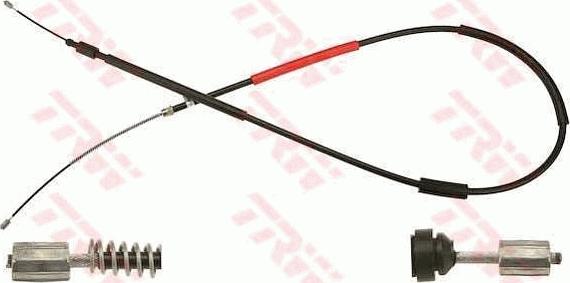 TRW GCH1633 - Cable, parking brake autospares.lv