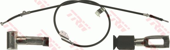 TRW GCH122 - Cable, parking brake autospares.lv