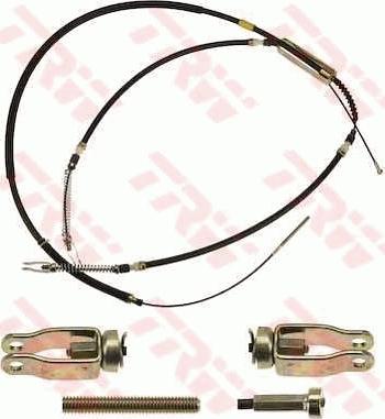 TRW GCH2126 - Cable, parking brake autospares.lv