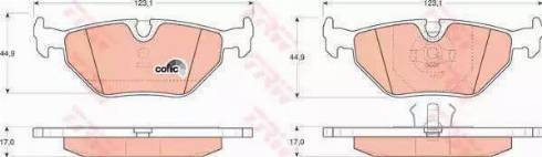 Magneti Marelli 363700201027 - Brake Pad Set, disc brake autospares.lv