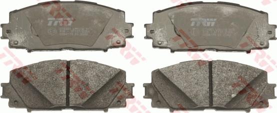 TRW GDB4173DT - Brake Pad Set, disc brake autospares.lv