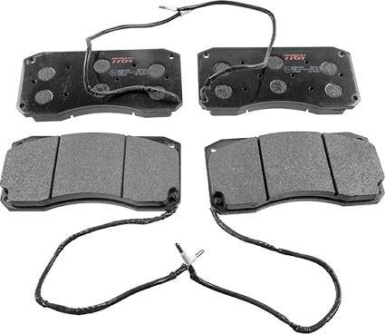 TRW GDB5008 - Brake Pad Set, disc brake autospares.lv