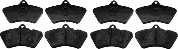 TRW GDB5081 - Brake Pad Set, disc brake autospares.lv