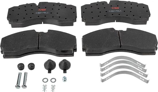 TRW GDB5121 - Brake Pad Set, disc brake autospares.lv