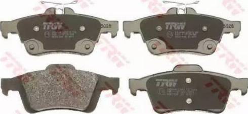 RIDER RD.3323.DB1621 - Brake Pad Set, disc brake autospares.lv