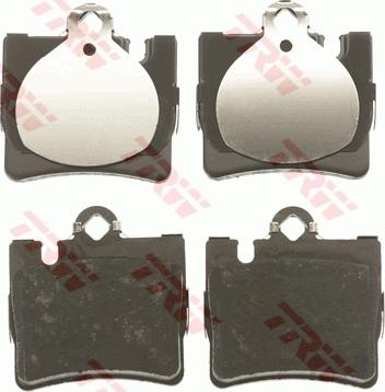 TRW GDB1455 - Brake Pad Set, disc brake autospares.lv