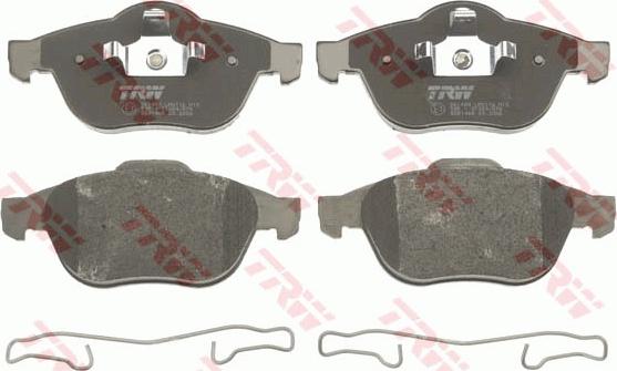 TRW GDB1468 - Brake Pad Set, disc brake autospares.lv