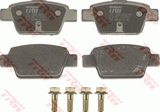 TRW GDB1485 - Brake Pad Set, disc brake autospares.lv