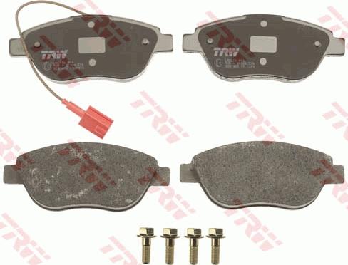 TRW GDB1483 - Brake Pad Set, disc brake autospares.lv