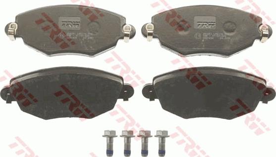 TRW GDB1434 - Brake Pad Set, disc brake autospares.lv