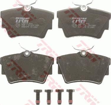 TRW GDB1479 - Brake Pad Set, disc brake autospares.lv