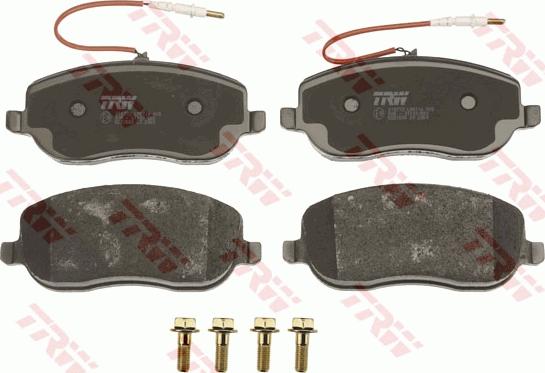 TRW GDB1503 - Brake Pad Set, disc brake autospares.lv