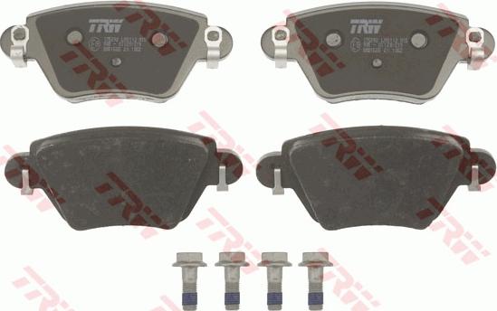 TRW GDB1525 - Brake Pad Set, disc brake autospares.lv