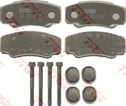 TRW GDB1521 - Brake Pad Set, disc brake autospares.lv