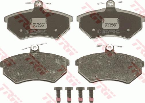 TRW GDB1048 - Brake Pad Set, disc brake autospares.lv