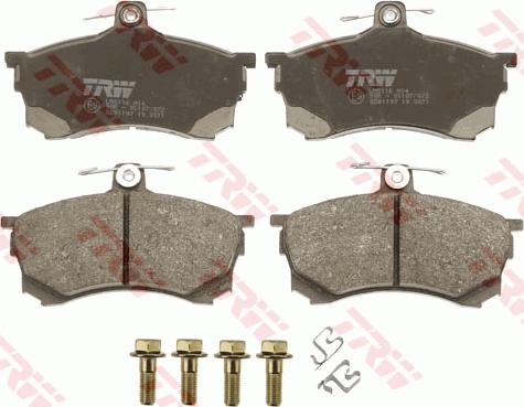 TRW GDB1197 - Brake Pad Set, disc brake autospares.lv