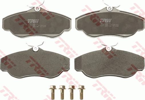 TRW GDB1156 - Brake Pad Set, disc brake autospares.lv