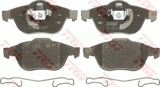 TRW GDB1823 - Brake Pad Set, disc brake autospares.lv