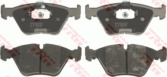 TRW GDB1264 - Brake Pad Set, disc brake autospares.lv