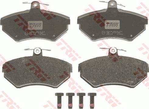 TRW GDB1266 - Brake Pad Set, disc brake autospares.lv