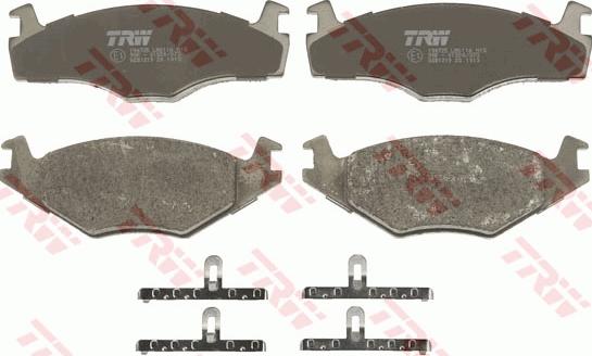 TRW GDB1219 - Brake Pad Set, disc brake autospares.lv