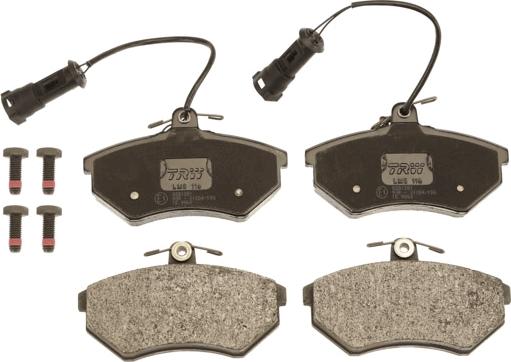 TRW GDB1281 - Brake Pad Set, disc brake autospares.lv